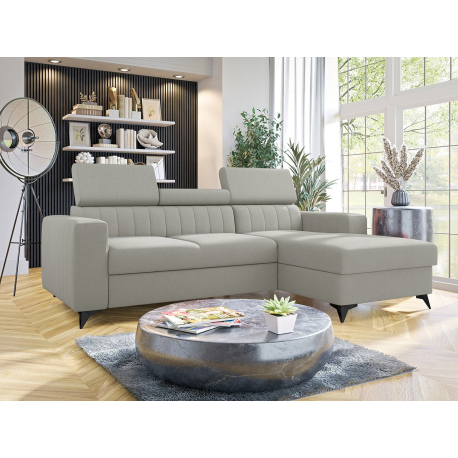 Rohová rozkládací sedačka Levioseno