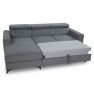 Rohová rozkládací sedačka Levioseno