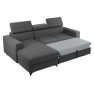 Rohová rozkládací sedačka Levioseno Premium S