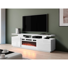 TV skříňka Aniceto s krbem