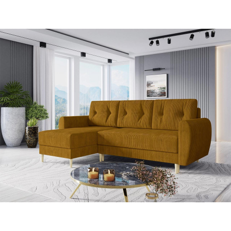 Rohová sedačka s funkcí spaní Kukle S