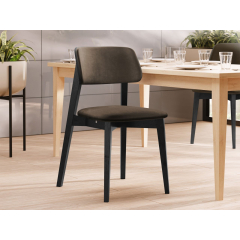 Čalouněná jídelní židle KT63/C