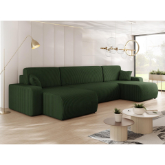 Rohová sedačka s funkcí spaní ve tvaru U Easton U S