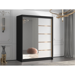 Šatní skříň se zrcadlem Hazren III 150