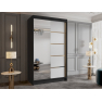 Šatní skříň se zrcadlem Menny III 100