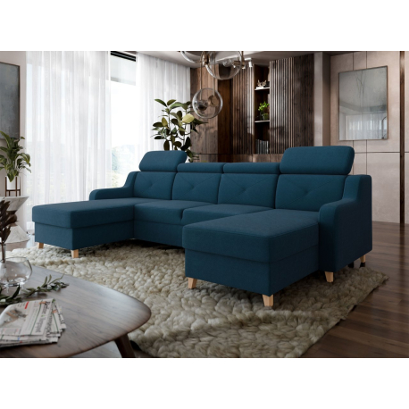 Rohová rozkládací sedačka do tvaru U Oreloni U