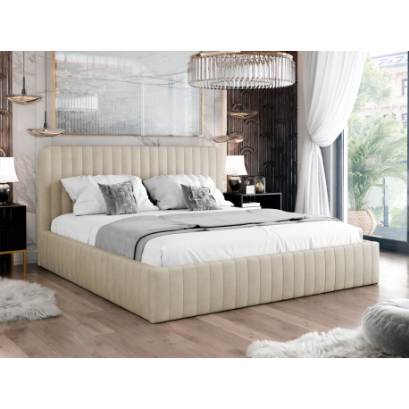 Čalouněná manželská postel Loala