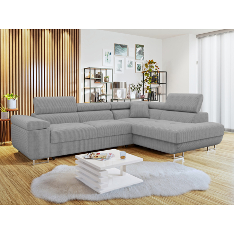 Rohová sedací souprava s funkcí spaní Torezio