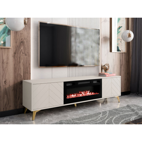 TV skříňka Siprynt 2D EF s krbem