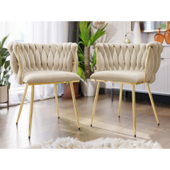 Set dvou čalouněných židlí Archie DC-1142