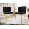 Set dvou čalouněných jídelních židlí Archie DC-1183