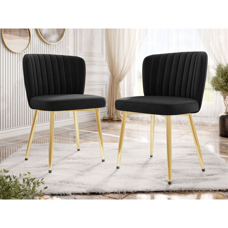 Set dvou čalouněných jídelních židlí Archie DC-1183