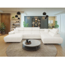 Rohová rozkládací sedačka ve tvaru U Torezio Bis