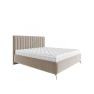 Manželská postel s úložným prostorem na ložní prádlo Lizubo