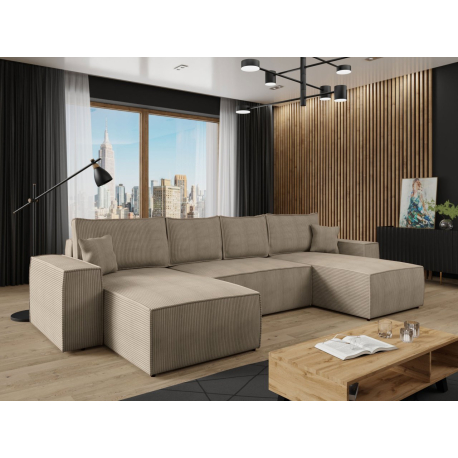 Rohová sedací souprava s funkcí spaní Maryn U Menšestr