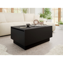 Konferenční stolek s úložným prostorem Naeska 90 x 60