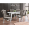 Rozkládací stůl Julia se 6 židlemi ST63