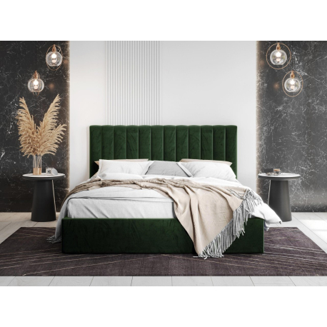 Čalouněná manželská postel Nowerins