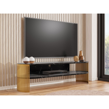 TV stolek Zinzit Gold