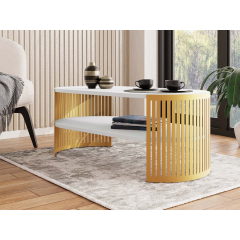 Konferenční stolek Zinzit Gold I