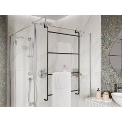 Věšák na ručníky do koupelny Nakir