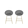 Sada dvou barových židlí H112