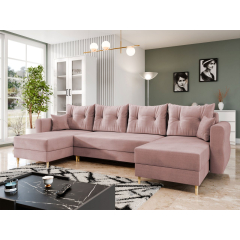 Rohová pohovka s funkcí spaní Saniolan U