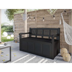 Zahradní lavice s úložným prostorem Antyd