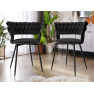 Sada dvou moderních židlí Archie DC-1141/BK