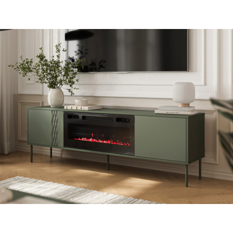 TV skříňka s krbem Firtus 180 EF