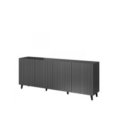 Široká komoda Tilderi Grey 200