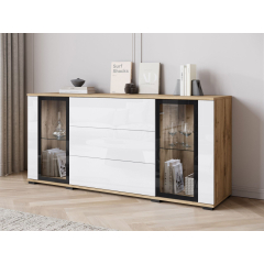 Široká komoda Hedvis SB 150 2D3S