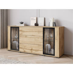 Široká komoda Hedvis SB 150 2D3S