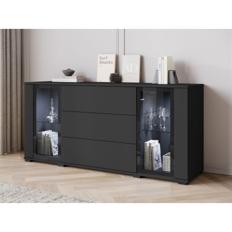 Široká komoda Hedvis SB 150 2D3S