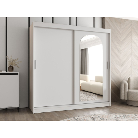 Šatní skříň se zrcadlem Kreloin 200