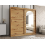 Šatní skříň se zrcadlem Kreloin 200