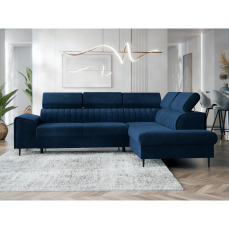 Rohová sedací souprava s funkcí spaní Fosino