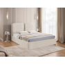 Čalouněná postel s úložným prostorem Liror