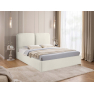 Čalouněná postel s úložným prostorem Liror