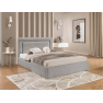 Čalouněná postel s úložným prostorem Enserio