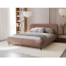 Čalouněná postel s úložným prostorem Nizori