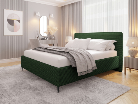 Čalouněná postel Alecias Corduroy