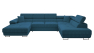 Rohová rozkládací sedačka ve tvaru U Torezio Bis S