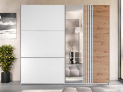 Šatní skříň se zrcadlem Tojwi 250