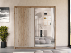 Šatní skříň se zrcadlem Guonti 203 L