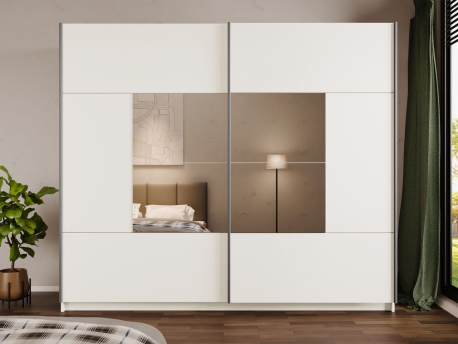 Šatní skříň se zrcadlem Florida 250