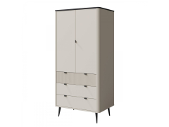 Šatní skříň Rotevio 3S2D RT01