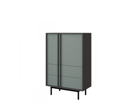 Regál Wektus 2S2D WK05