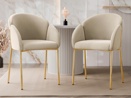 Set 2 ks jídelních židlí Archie DC-1257/GL