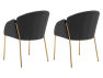 Set 2 ks jídelních židlí Archie DC-1257/GL